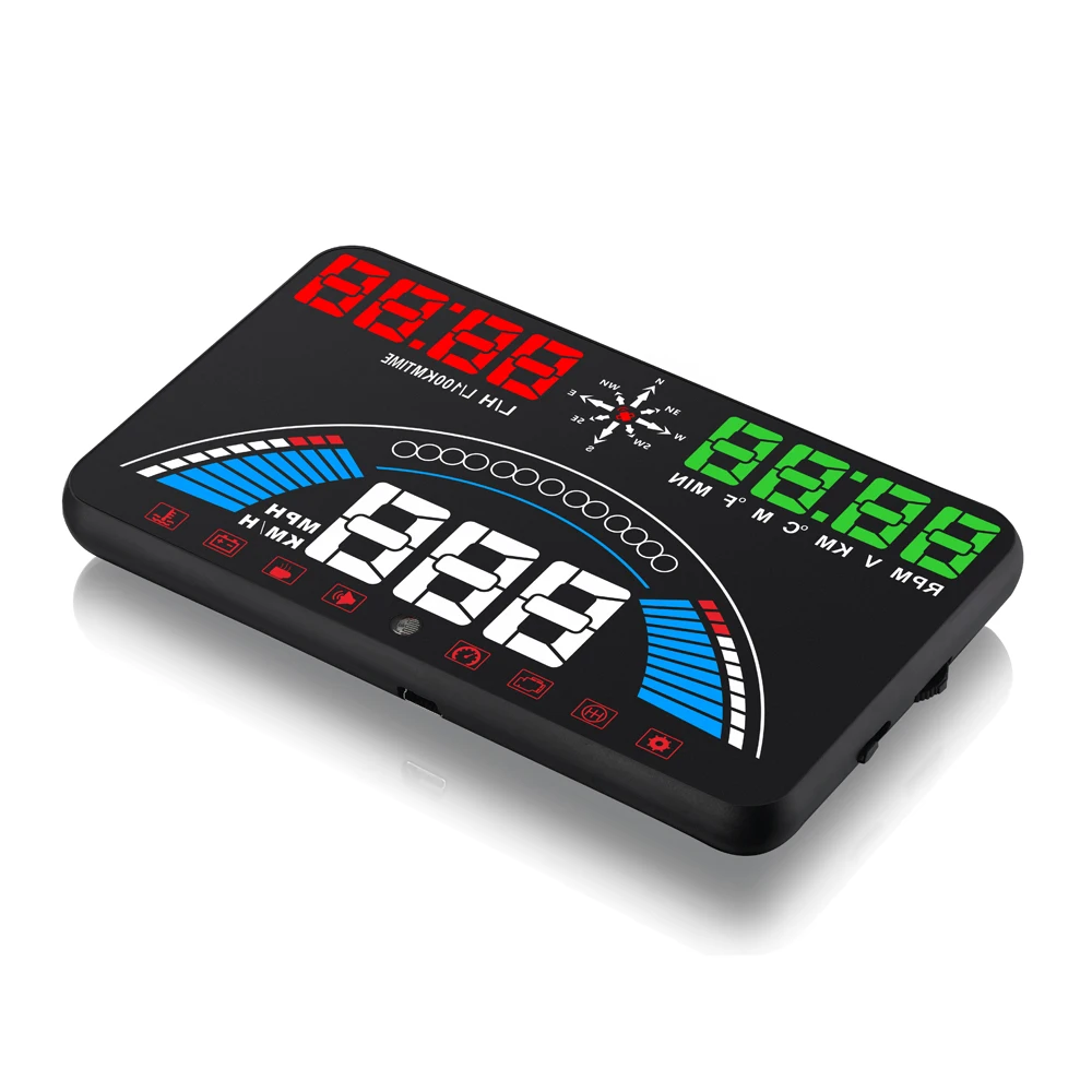 S7 HUD Спидометр OBD2 автомобильный дисплей 5 8 "Автомобильный Стайлинг