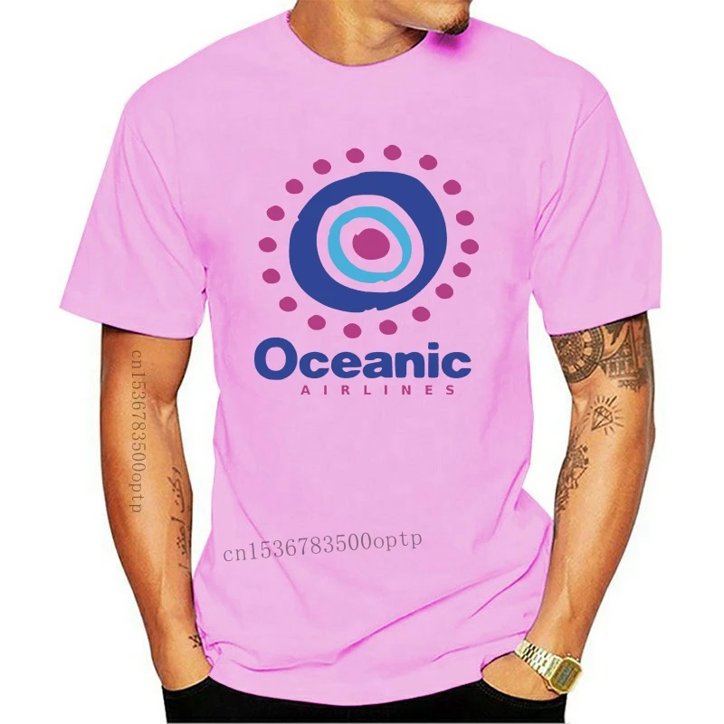 

New 2021 OCEANIC AIRLINES LOST TV SHOW SERIES WHITE T-SHIRT 2-SIDES Size S - 3XL(2)