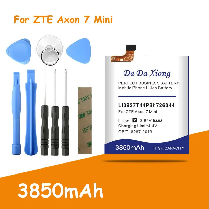 3850 мАч Li3927T44P8h726044 батарея для zte Axon 7 Mini 5,2 дюймов запасная батарея+ Бесплатные инструменты