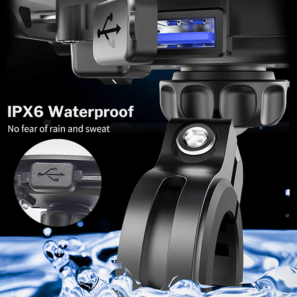 deelife bike waterproof motorcycle phone holder for moto telephone mount cellphone stand wireless chargers mobile support free global shipping