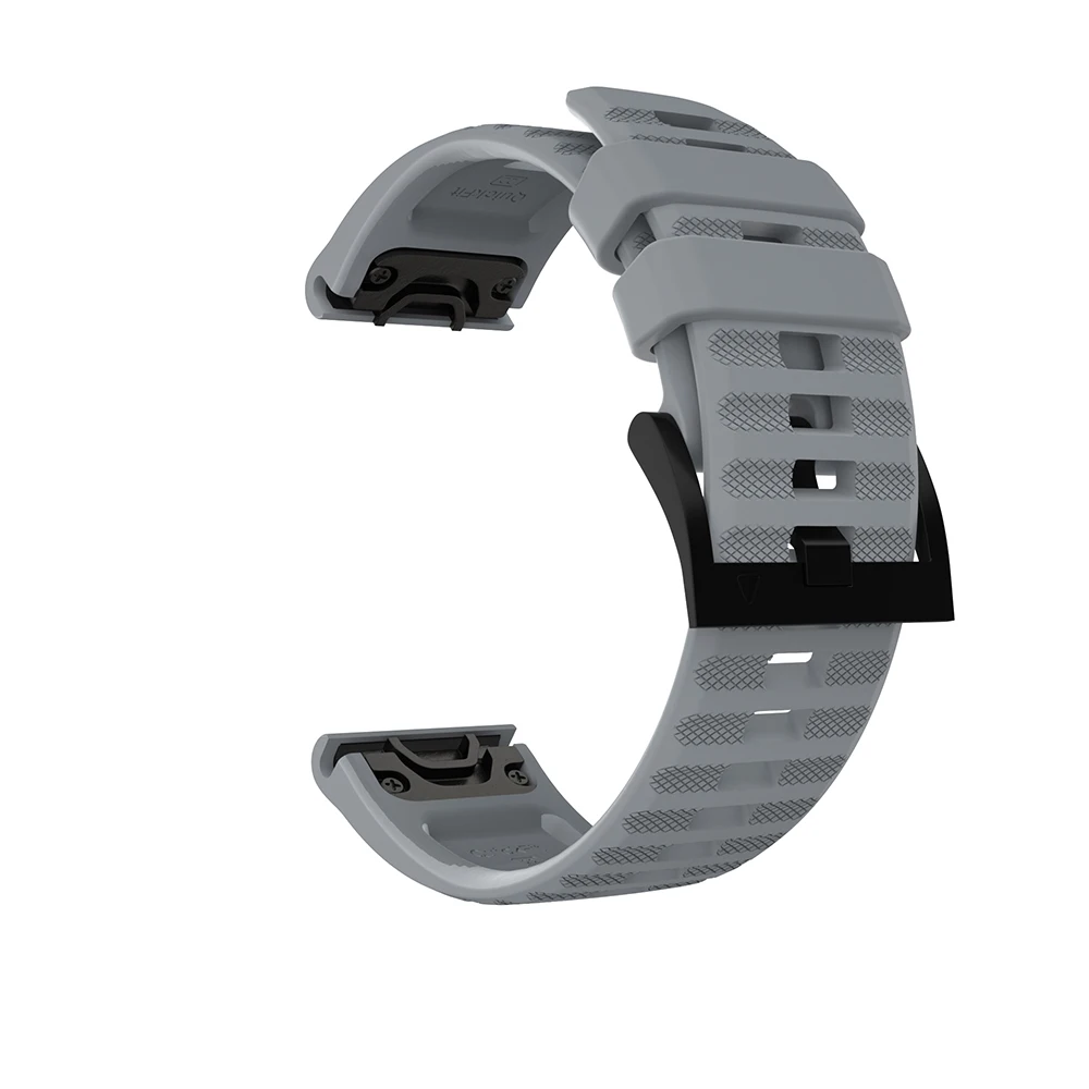 26 мм 22 мм 20 мм силиконовый Быстрый ремешок для часов Ремешок для Garmin Fenix 6x6 6s 5 5S Plus 3 3 часа Quickfit резиновый ремешок для наручных часов