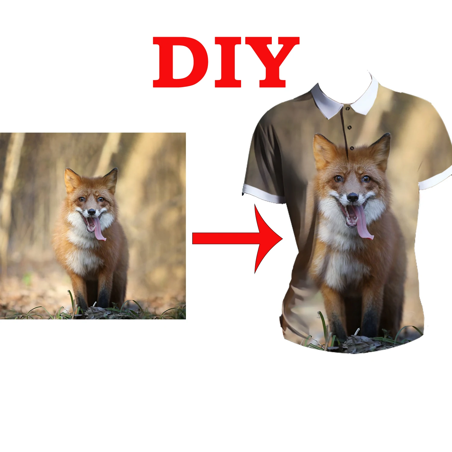 

SONSPEE Do It Yourself Custom DIY Anime 3D Print Men Women POLO Shirts Fashion Casual Harajuku Funny Tops POLO Shirts Homme