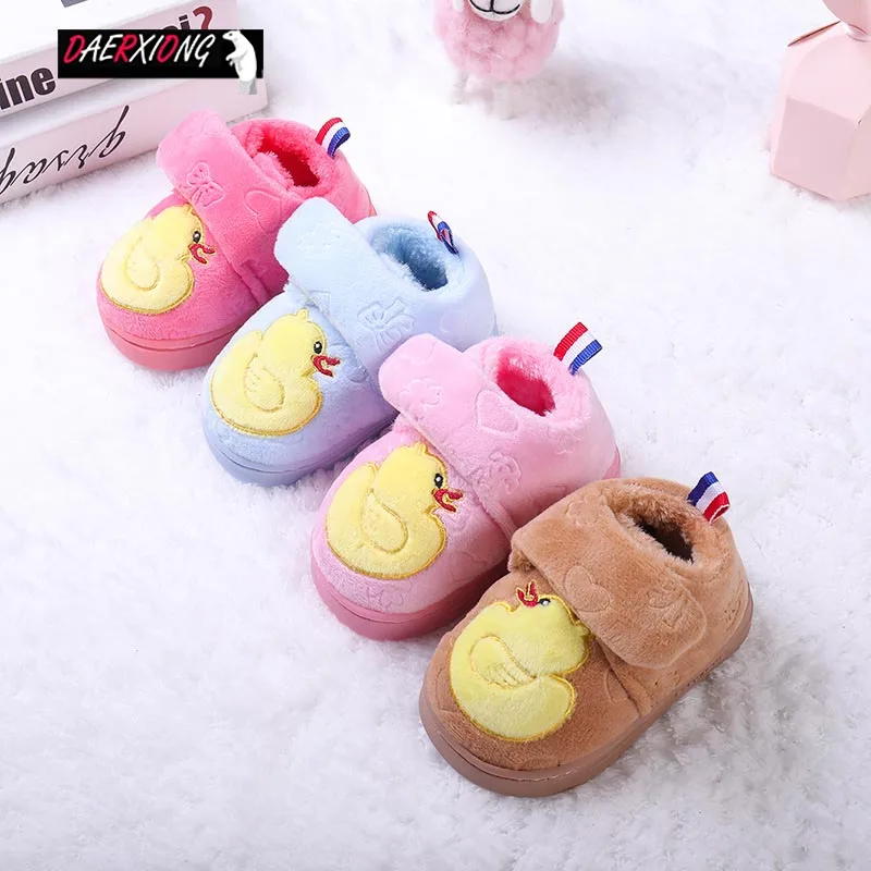 Прямая поставка Новинка домашние тапочки для малышей домашняя обувь мальчиков