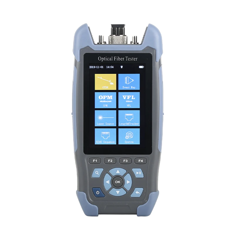 Mini Pro OTDR оптический рефлектометр 9 функций в 1 устройство OPM OLS VFL карта событий RJ45