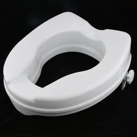 1 piece pregnant women patient elderly handicapped toilet seat riser 2 inch raised elevated lifter extender easy installation