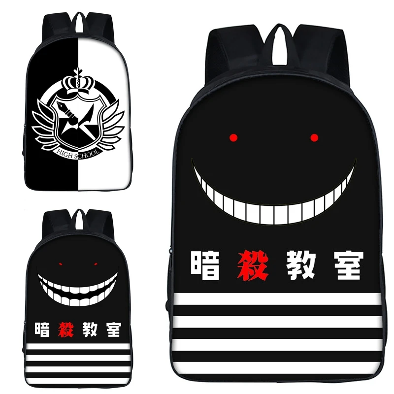 Школьный рюкзак для косплея черный мальчиков и девочек с аниме| |