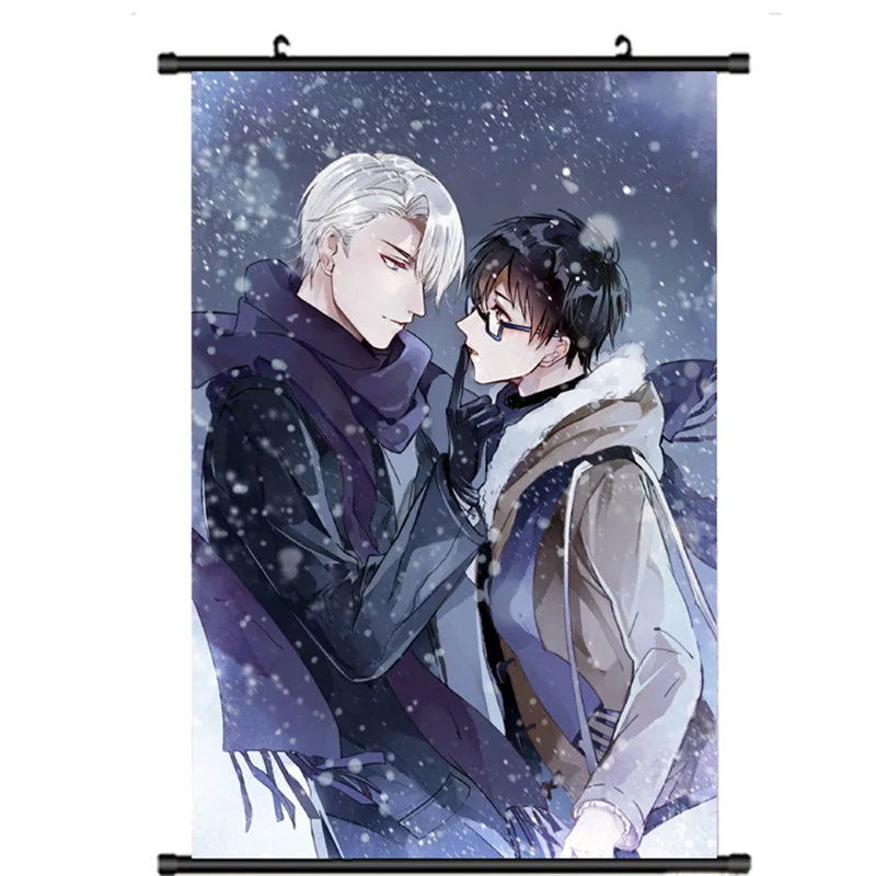 Японские декоративные аниме YURI! На льду Katsuki Yuri & Victor Nikiforov Plisetsky домашний Декор