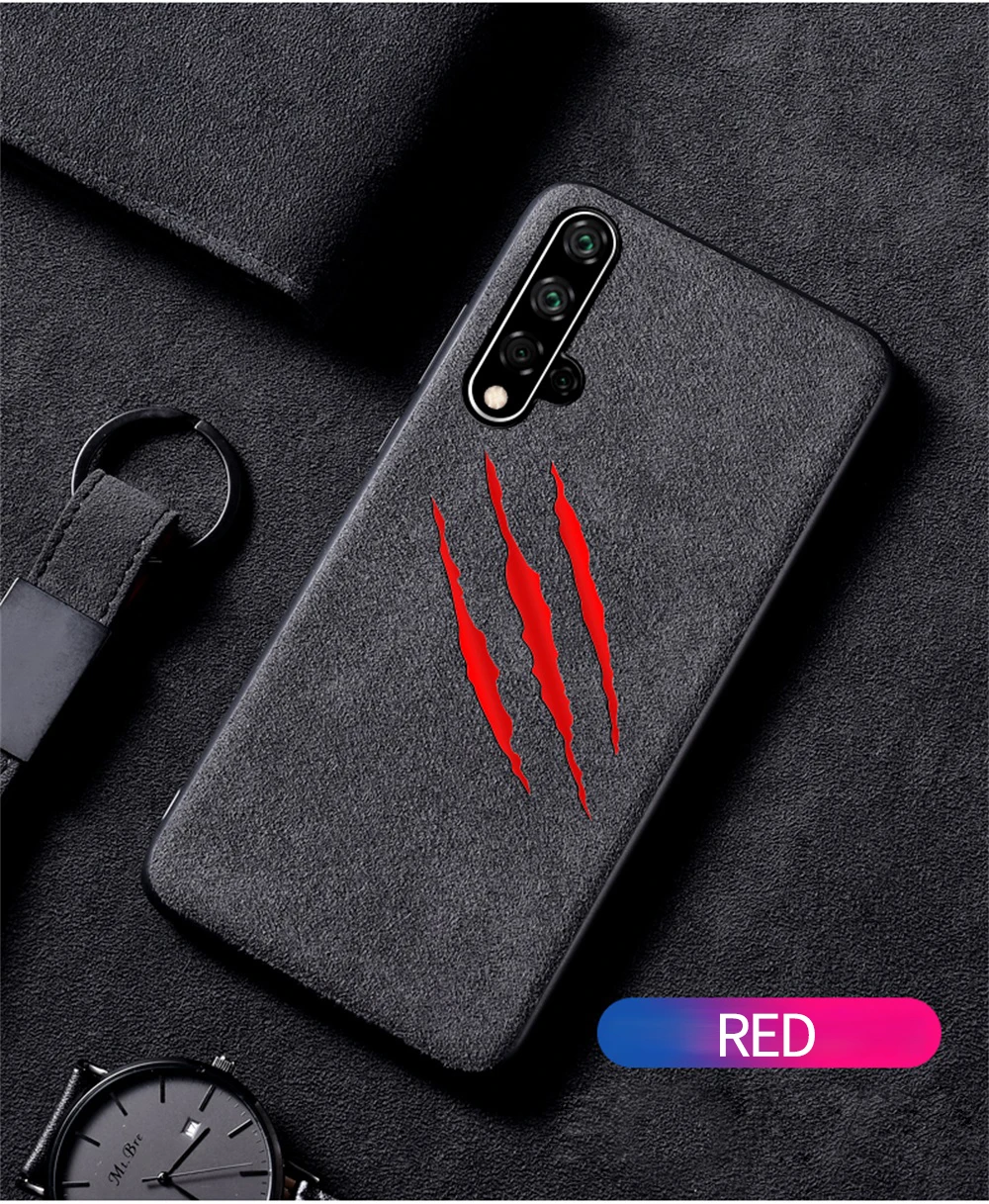 Роскошный кожаный чехол для huawei P20 P30 Pro mate 20 Nova 3 3i 4 5 Honor 10 Lite 9 8X P P10 Plus View V20 V10 V i Play замшевый чехол