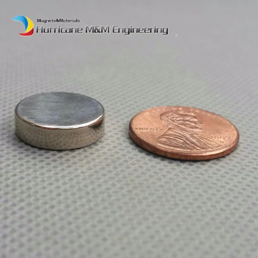 60 шт. N45SH NdFeB дисковый магнит диам. 15x3,5 мм толщиной 0,5" высокая температура 150 градусов C сильные неодимовые постоянные магниты NiCuNi