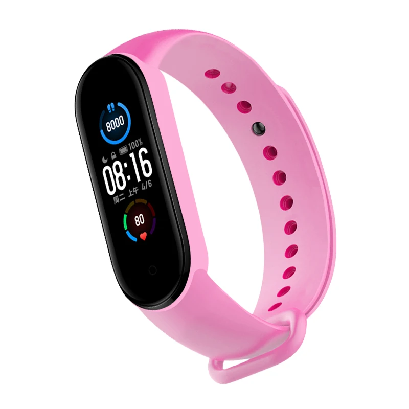 

Colors Bracelet For Xiaomi Mi Band 6 Sport Strap Watch Silicone Wrist Strap For Xiaomi Mi Band 6 Bracelet Miband 6 Strap