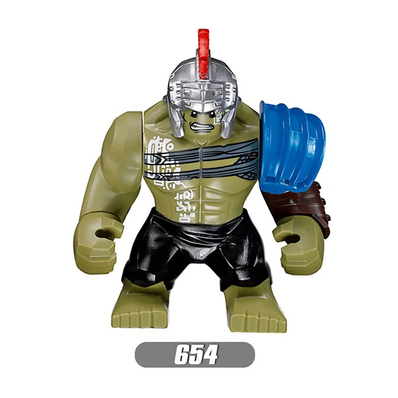 Конструктор с героями мультфильмов Мстители 4 большой Веном Зеленый Фонарь