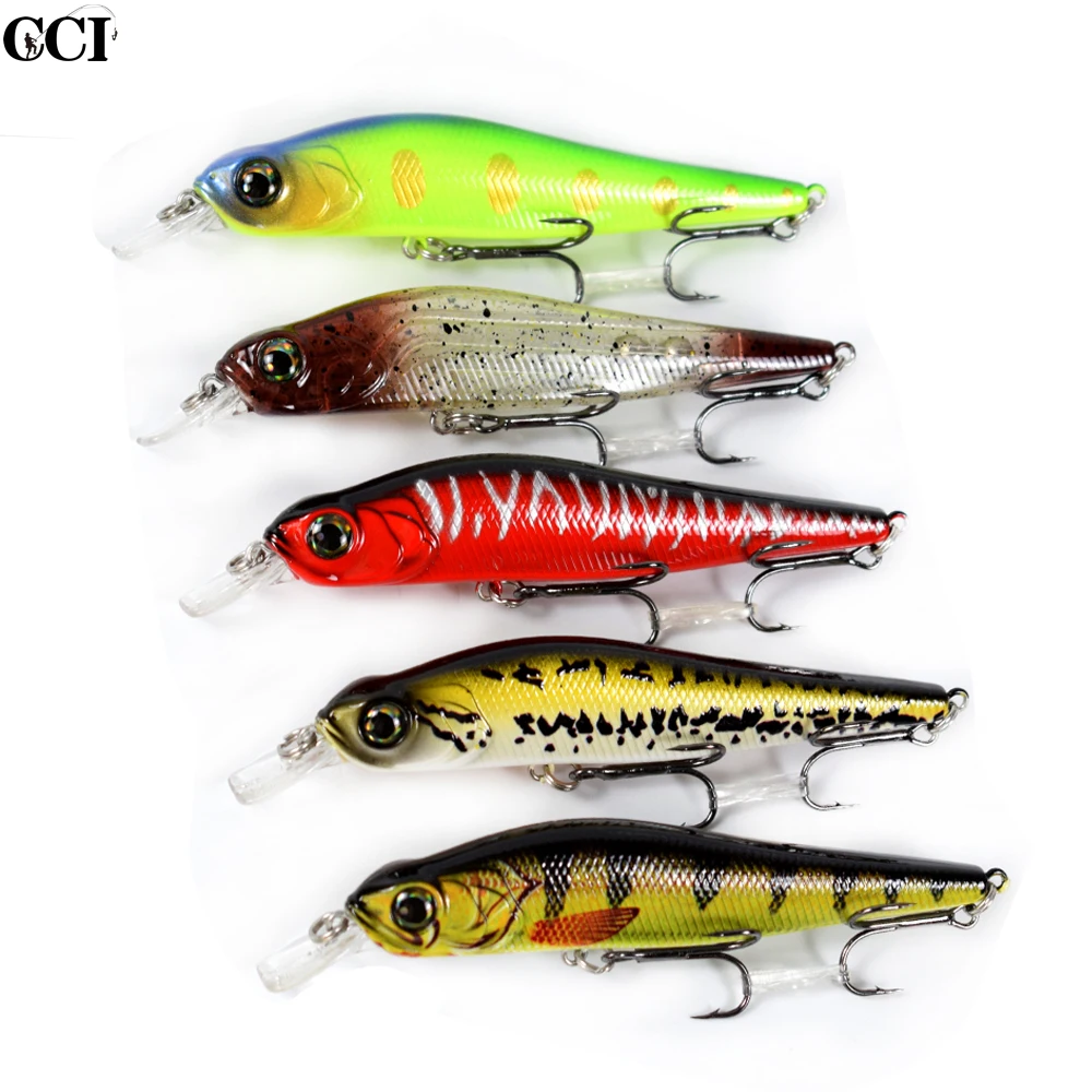 

115MM 12G Floating Jerk Bait Minnow Fishing Lures Vivid Swim Action Sharp Hooks 3D Eyes For Bass Banana Fish Pike Fishing Tackle