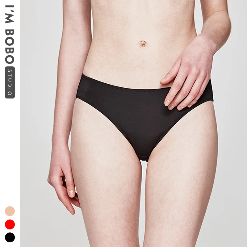 IMBOBO 3 предмета высокое качество бесшовные однотонные ультра тонкие трусики