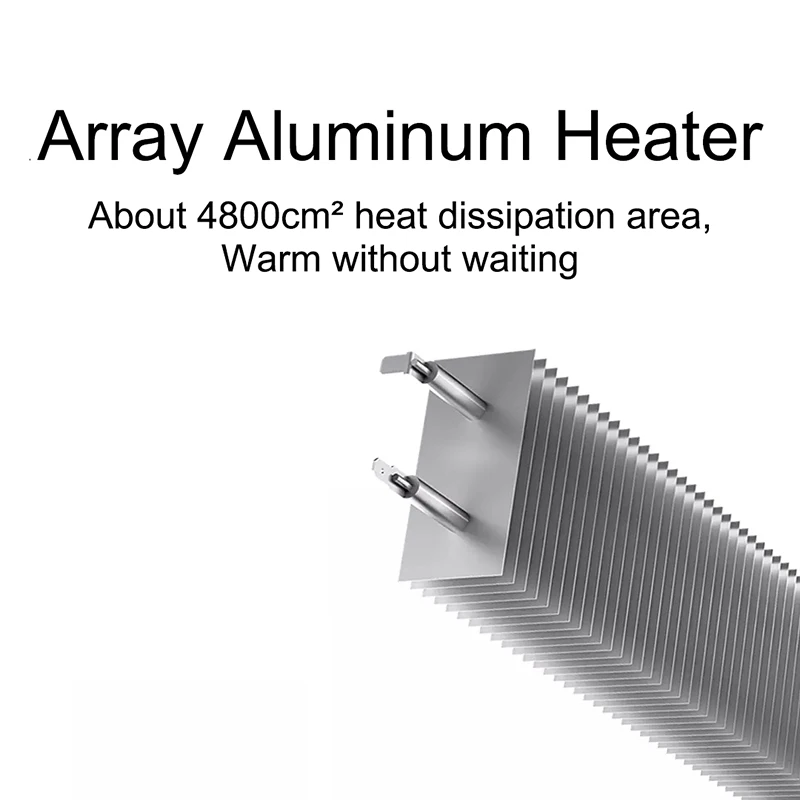 Verkauf Xiaomi Mijia Elektrische Heizung 2200W Erwärmung Fan Luft Heizung Wasserdichte Bad Hause Heizung Thermostat Version