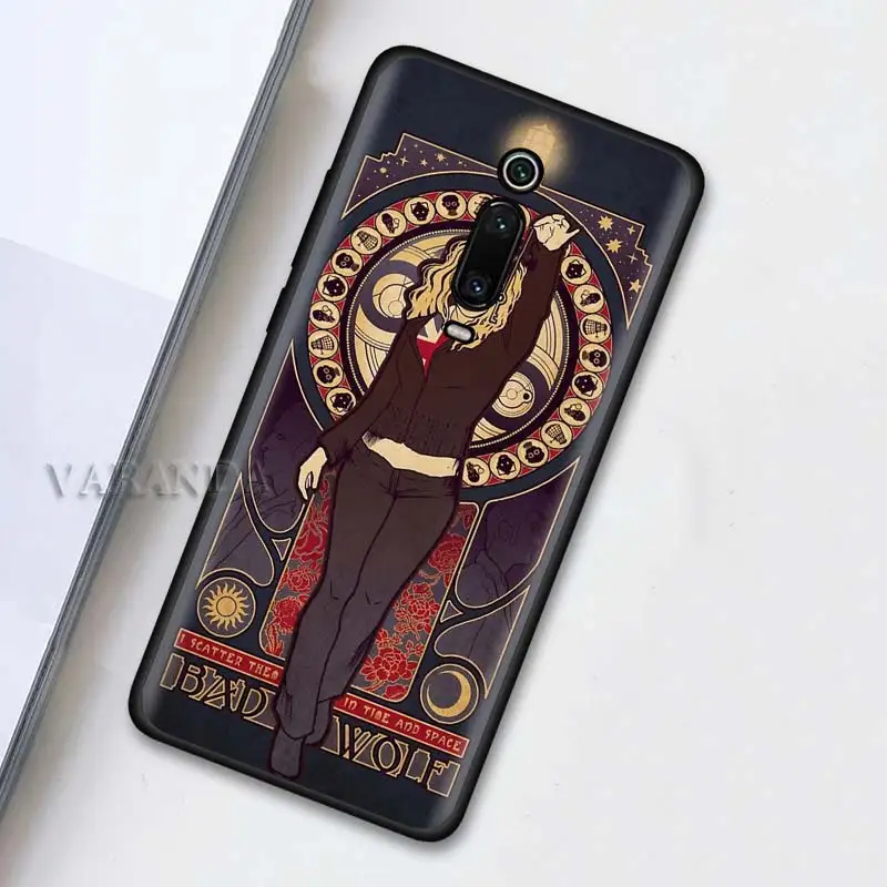 

Cases For Xiaomi Redmi Note 9S 8 8T 9 7 K30 Pro Black Soft Silicone Phone Coque 9i 9C 9A 8A 7A Capas Tardis Box Doctor Who