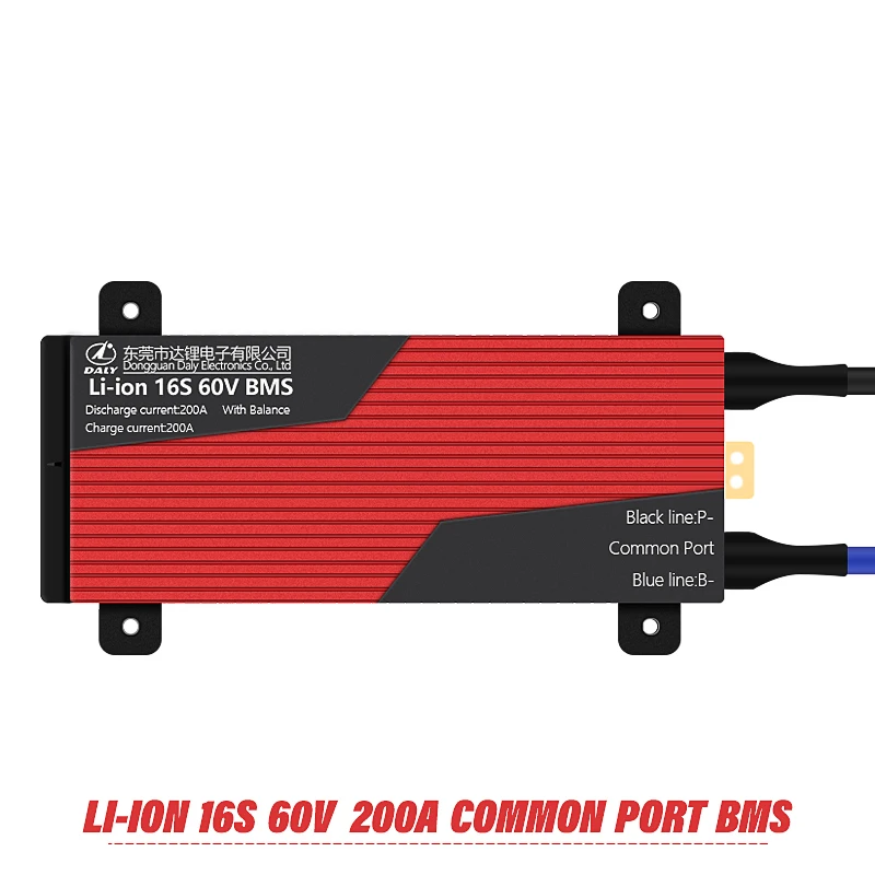 18650 60V liion BMS 16S 80A/100A/200A Защитная плата PCM с балансом для электрического автомобиля EBike скутер солнечная для литиевой батареи