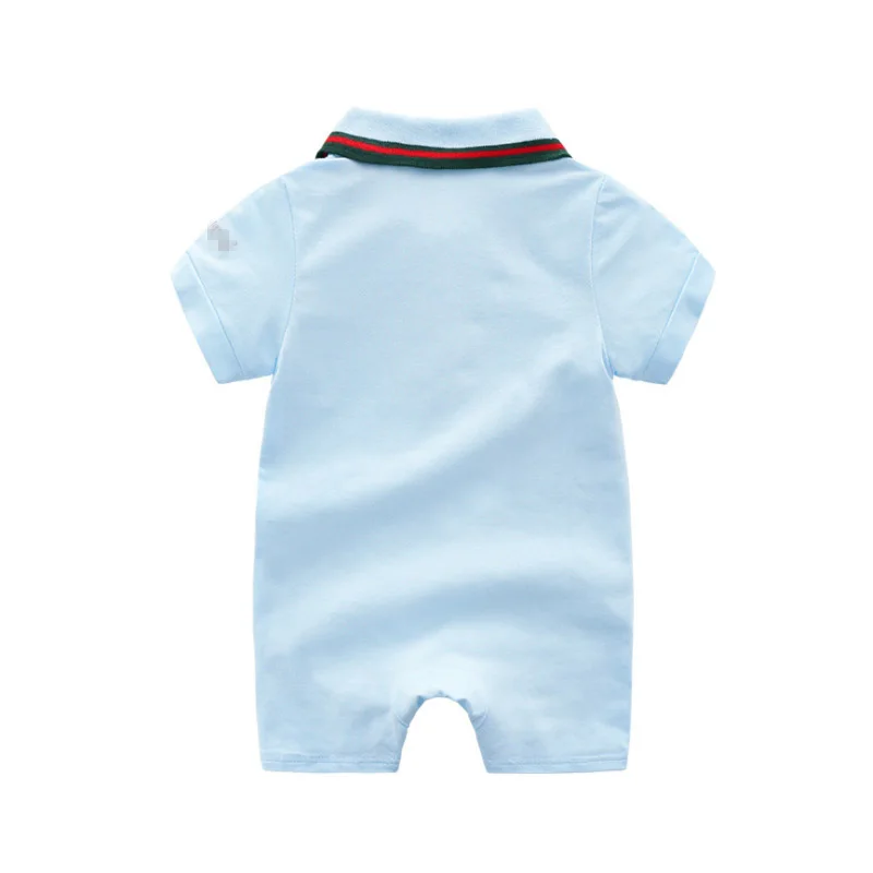 Newborn Baby Boys Clothes Set 0-24 Summer Infant Rompers+ Hat 2Pcs Clothing Sets Jumpsuit | Детская одежда и обувь