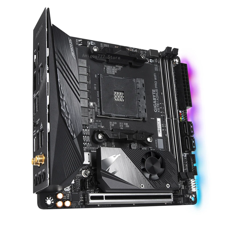 Bestellen Buchse AM4 Gigabyte X570 ICH AORUS PRO WIFI Motherboard AMD X570 DDR4 64GB PCI-E 4,0 Bluetooth 5,0 AMD Ryzen X570 Placa-Mãe AM4