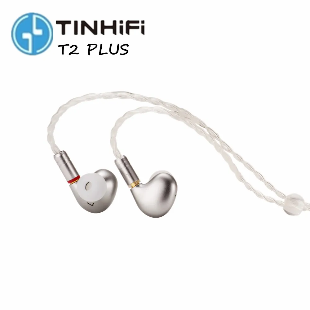 TINHiFi T2 Plus динамический привод HIFI бас наушники DJ Металлическая гарнитура 3 5 мм