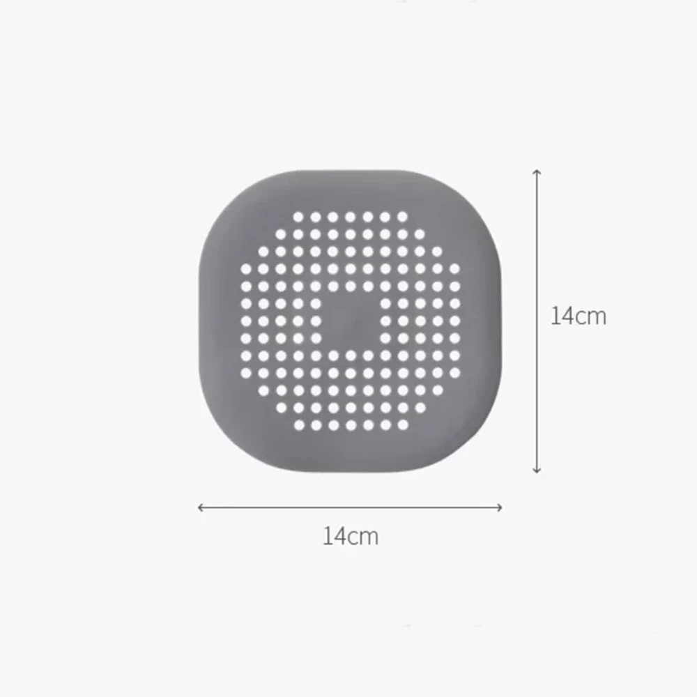 

Sink Drain Strainer Hair Catchers Rubber Shower Bathtub Floor Filter Water Stopper Silicone Bathroom Kitchen Deodorant Plug