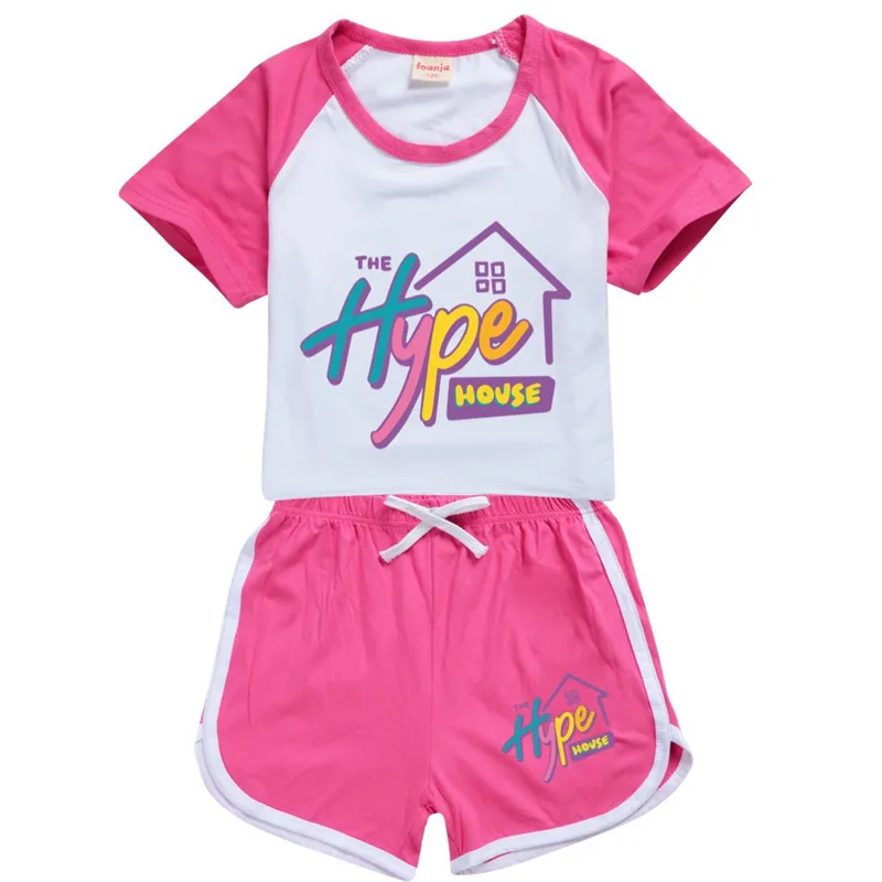 Charli Damelio/комплект детской одежды из двух предметов: футболка + шорты Спортивная