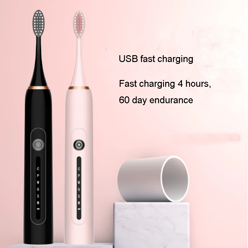 

Sonic electric Toothbrush, Adult toothbrush Clean your mouth Thoroughly to keep your breath Fresh.