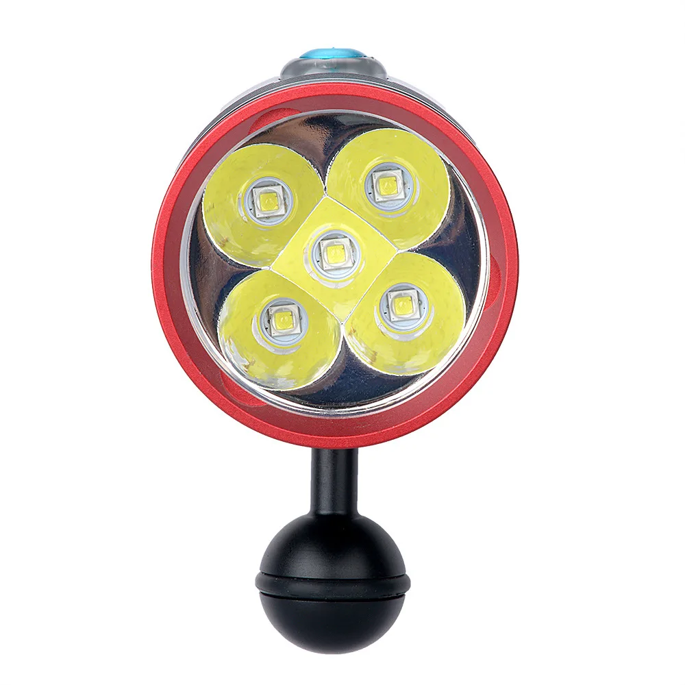 5 * XM L2 100 м подводный самый мощный профессиональный Дайвинг светодиодная вспышка