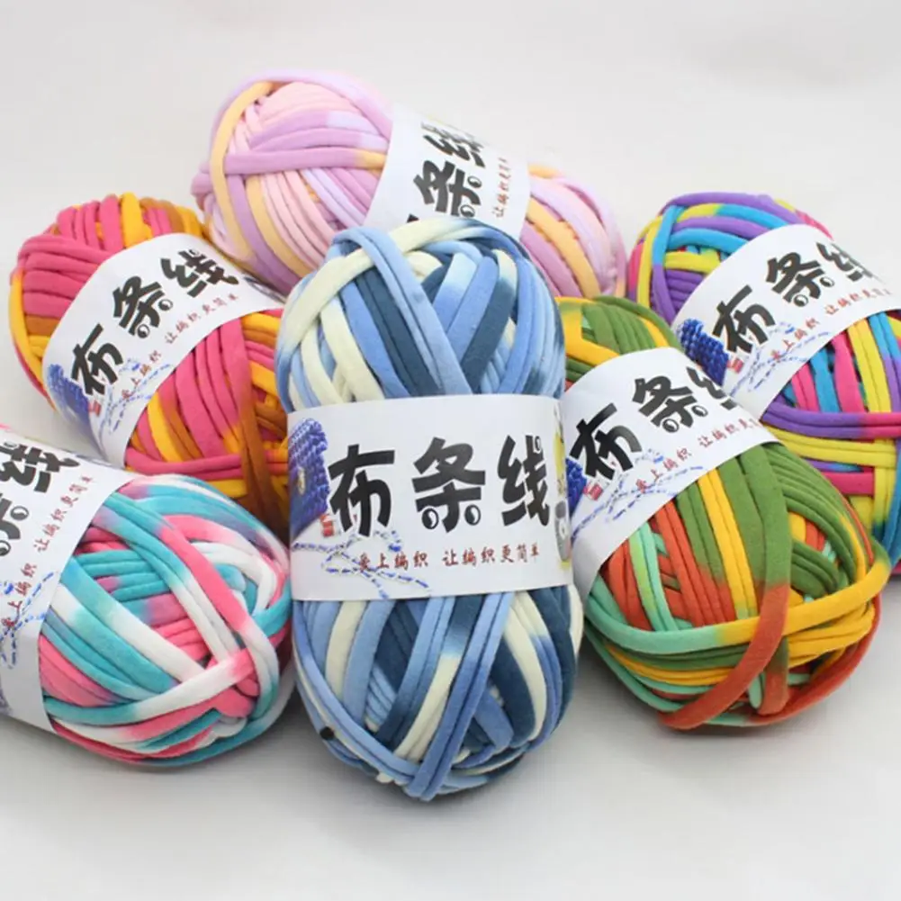 95 м хлопковая вязальная пряжа для вязания крючком шерстяная теплая Chunkys детей