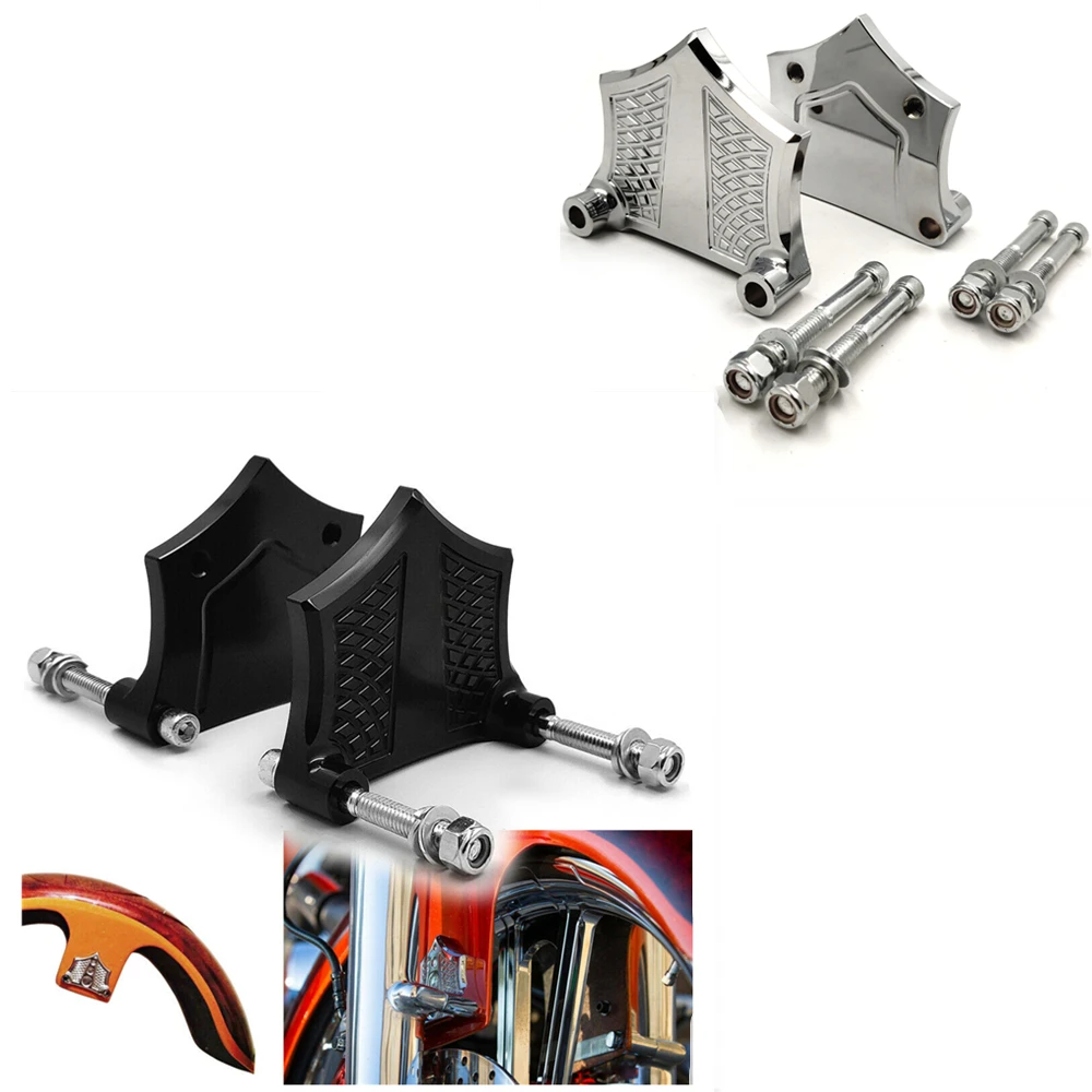 КРОНШТЕЙН БРЫЗГОВИКА переднее крыло прокладка подставка для 2014-2019 Harley Davidson