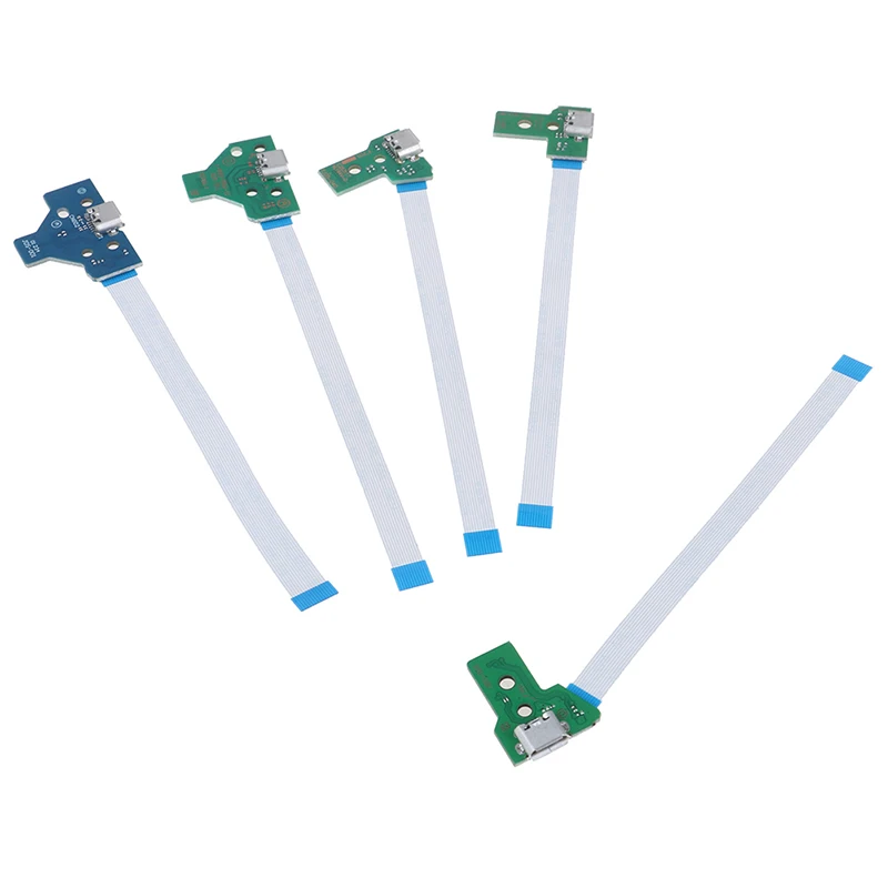 1 шт. USB порт для зарядки разъем монтажная плата 12Pin JDS 011 030 040 055 14Pin 001 контроллера PS4