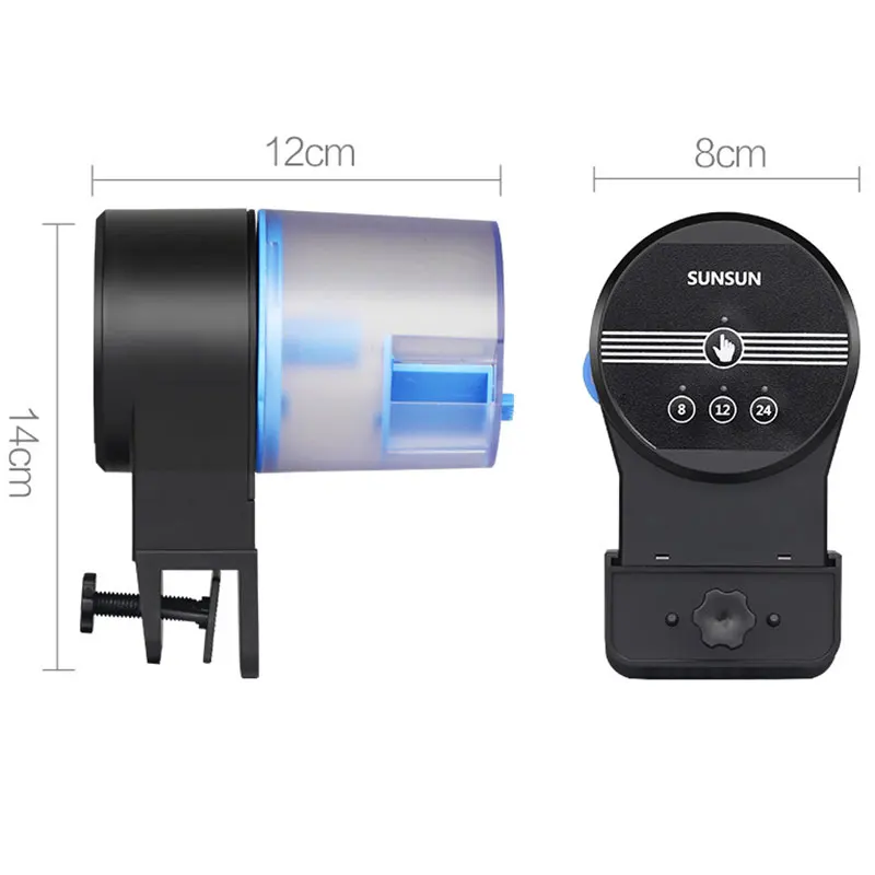 Рыболовная кормушка с автоматическим таймером аквариумная большой емкости