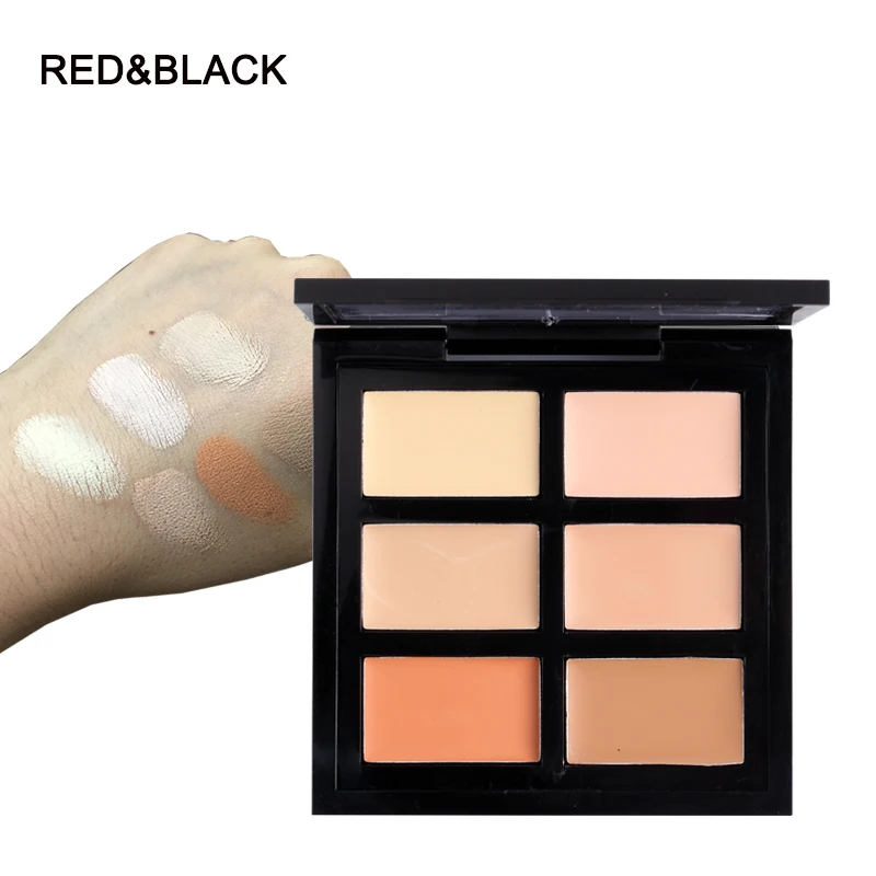 Красный и черный полный Чехол новый бренд матовые румяна натуральный телесный 6