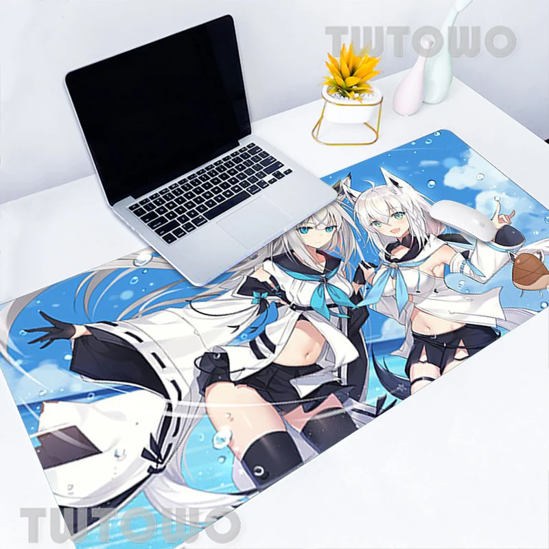 

Anime Ookami Anime Girl Gaming Hot Sell Mouse Pad Anime Lovely Natural Rubber Anti-slip Cartoon Gamer Carpet Home MousePads