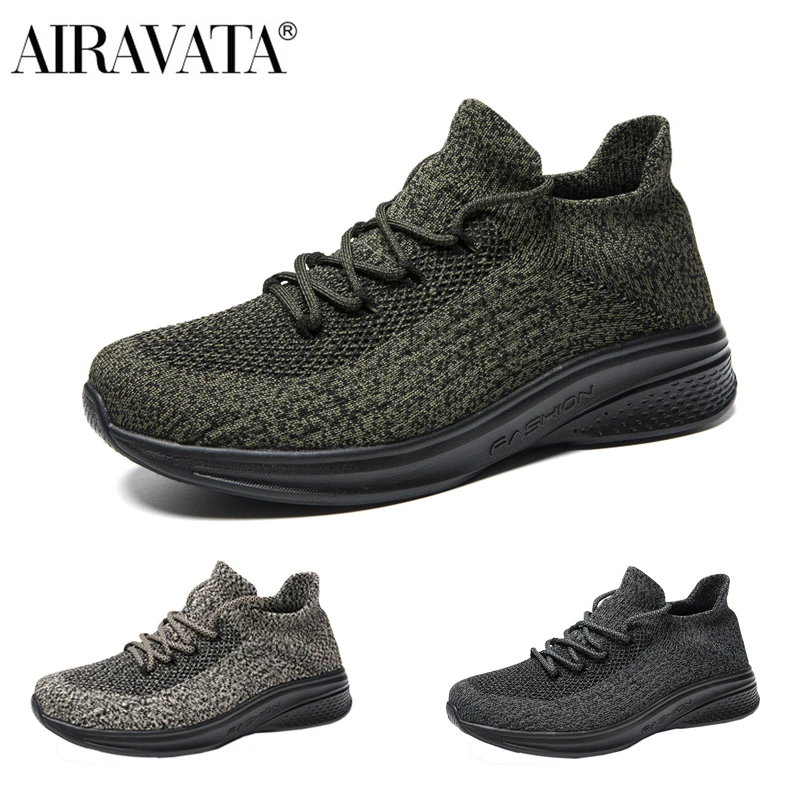 

Airavata, новые спортивные кроссовки для бега, повседневные, Нескользящие, дышащие, очень светильник кие, размер 39-45