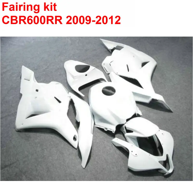 OEM качественный комплект обтекателей для HONDA CBR600RR 2009 2010 2011 CBR 2012 RR полностью белые