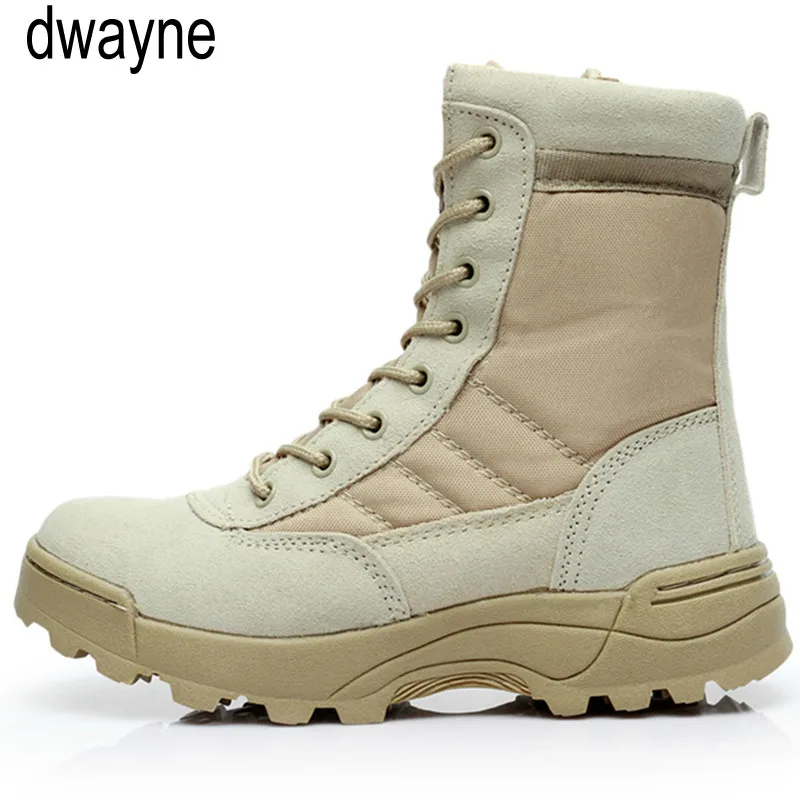 

Spring Military Leather Boots Men's Combat Bot Infantry Tactical Boots Askeri Bot Army Bots Outdoor Climbing Hiking Boots 2021