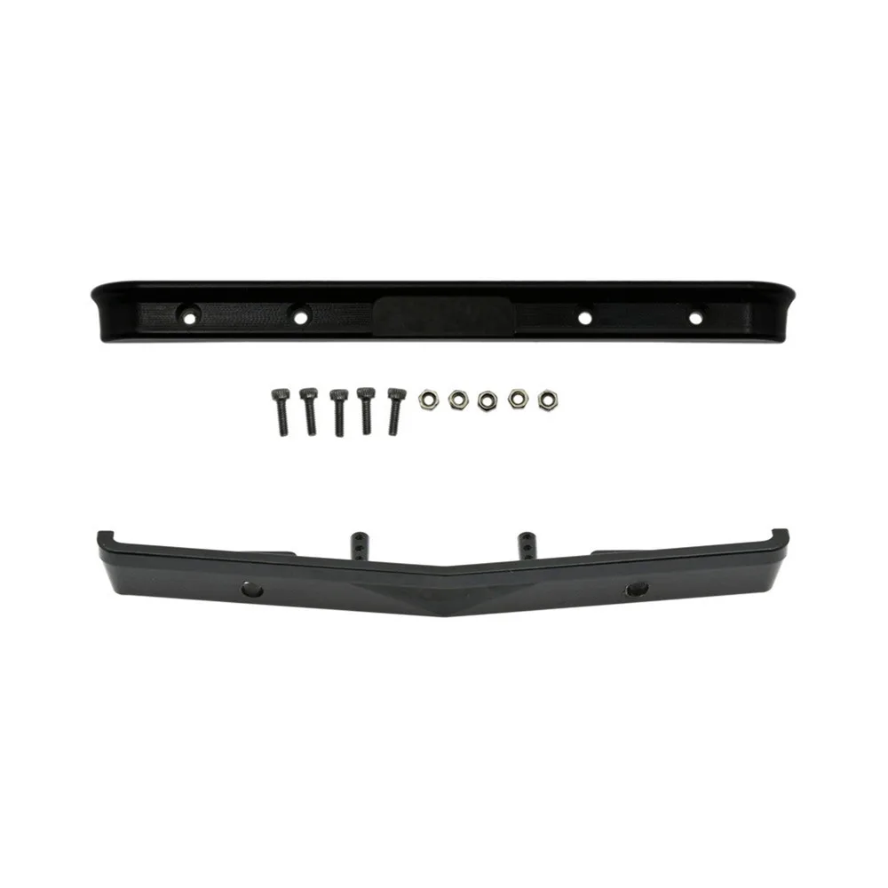 

For 1/24 Axial SCX24 90081 RC Crawler Car Front Rear Bumper Set Aluminum Alloy Protective Bar Bracket Accessories