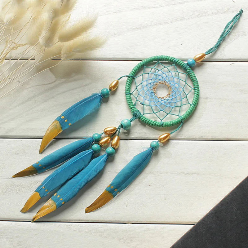 Синий Ловец снов автомобиль подвеска Воздушный Шарм Крытый ветер