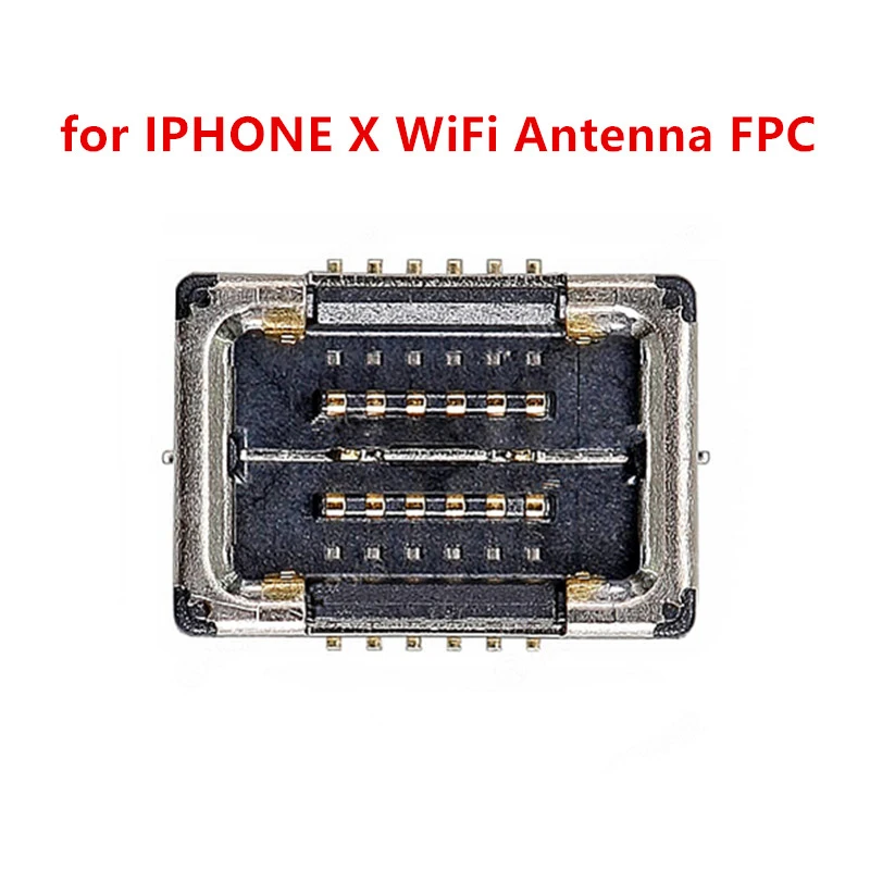 5 шт. запасные части для iPhone X логическая плата Материнская WiFi антенна FPC разъем