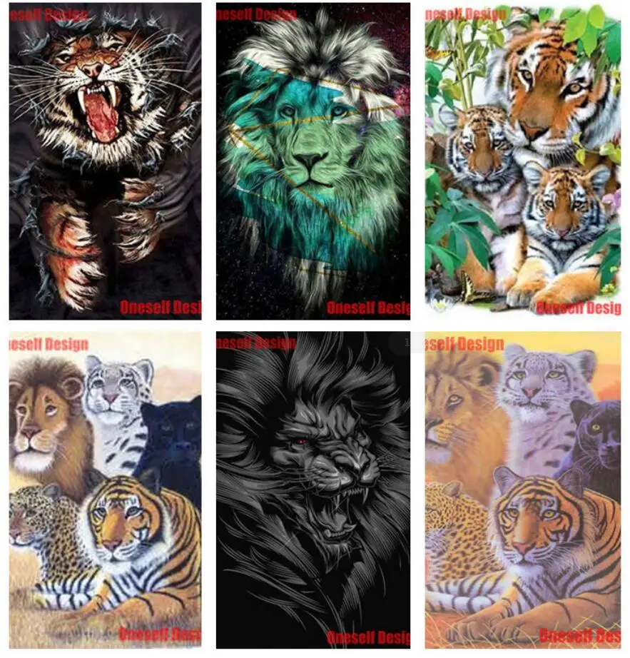 Новинка 2019 популярная 5d алмазная живопись полная животная Алмазная мозаика