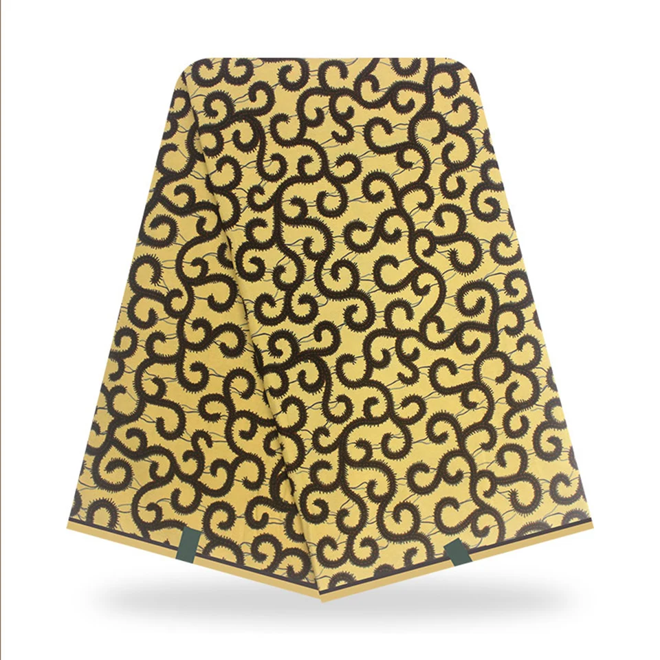 

6 Yards Mitex Wax Print/ African Fabrics Kitenge/Pagnes/Tissues Africain/ Lapa/Chitenge Y-669