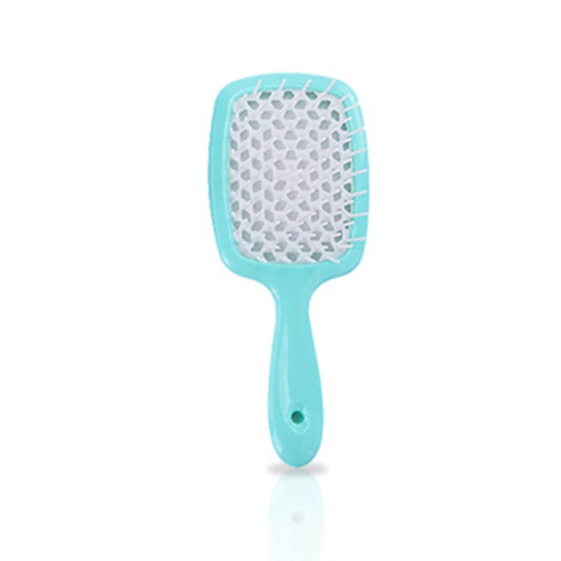 

Vented Hair Brush Styling Tools Large Plate Combs Massage Girls Ponytail Comb E8BB