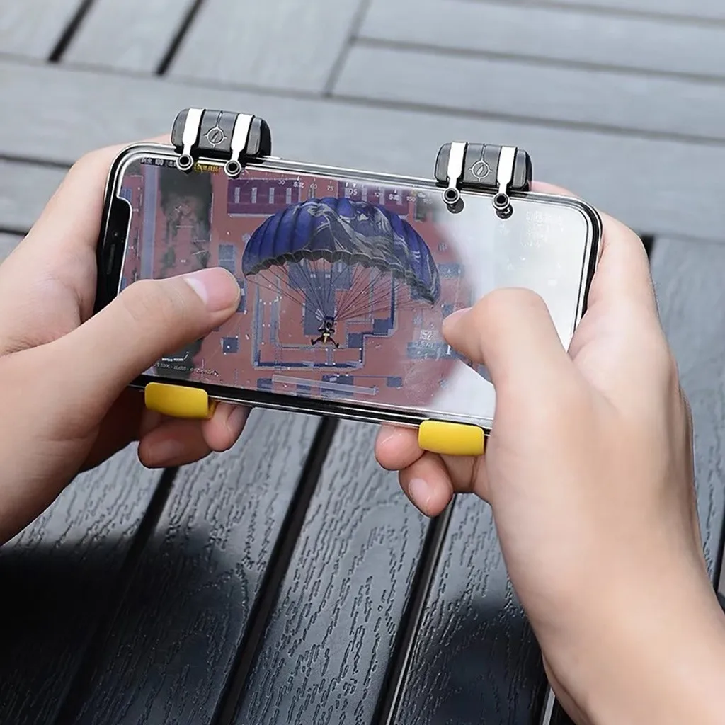 1 пара игровой триггер для мобильных телефонов кнопка огня ручка шутера L1R1