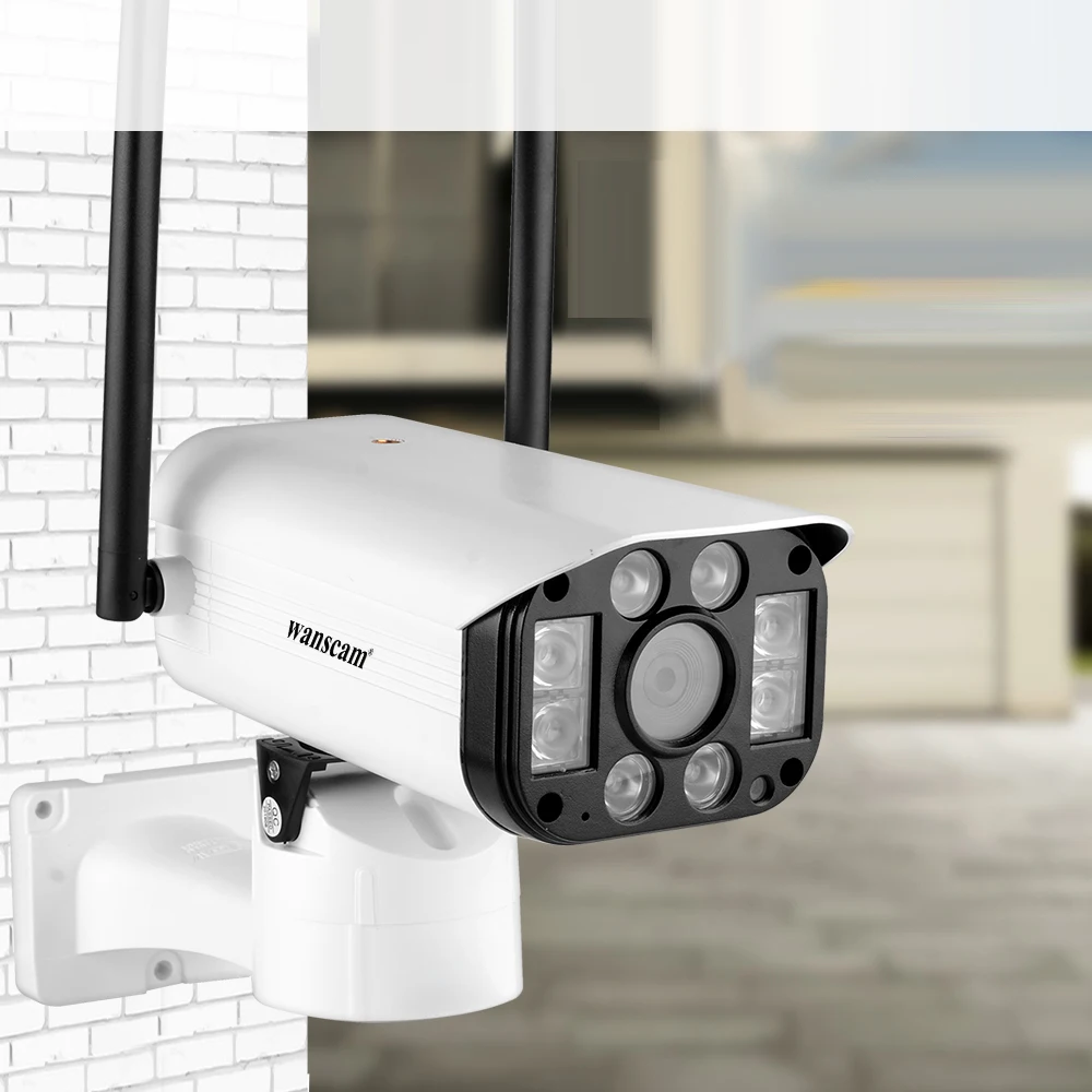WANSCAM K25 PTZ 1080P IP камера 4 инфракрасного света Открытый водонепроницаемый Обнаружение движения Дистанционное управление беспроводной 4X зум безопасности