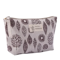cute plaid travel cosmetic bag women handbag female zipper purse small make up purse travel beauty organizer pouch wholesale