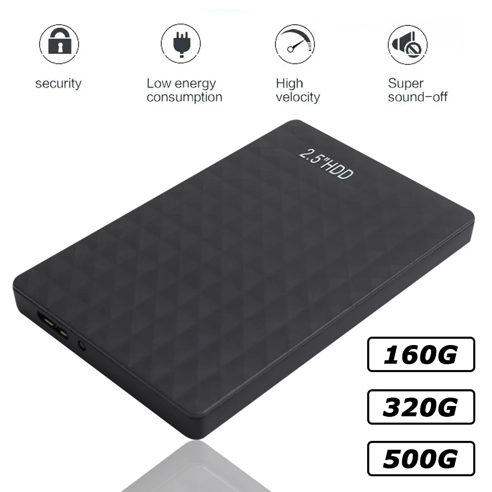 160 Гб/320 ГБ/500 Гб HDD USB3.0 внешний жесткий диск SATA Ноутбук Настольный ПК Внешний