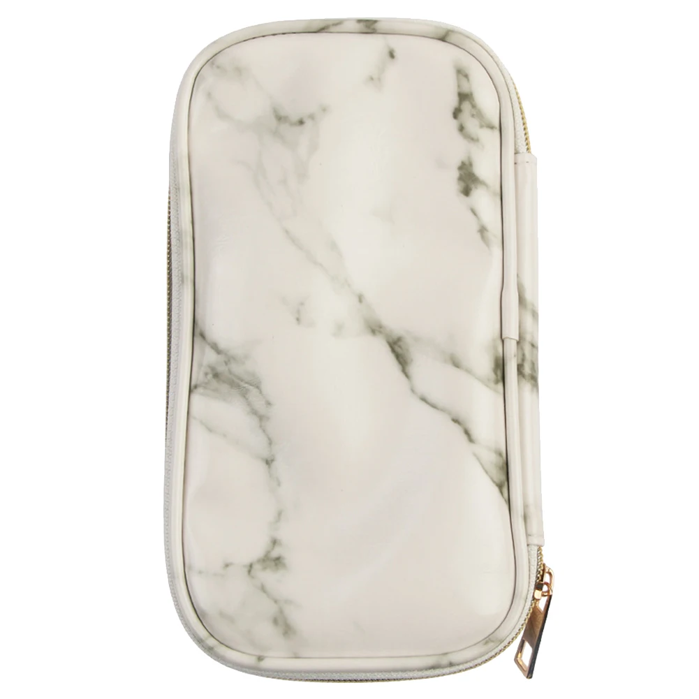 Мраморная косметичка для путешествий водонепроницаемая женская хранения