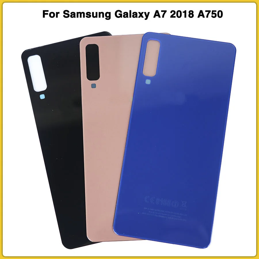 Новый корпус A7 2018 для Samsung Galaxy A750 A750F SM задняя крышка аккумулятора дверь