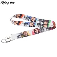flyingbee umbrella college tv show neck strap lanyards id badge card holder keychain phone gym strap webbing necklace gift x1361