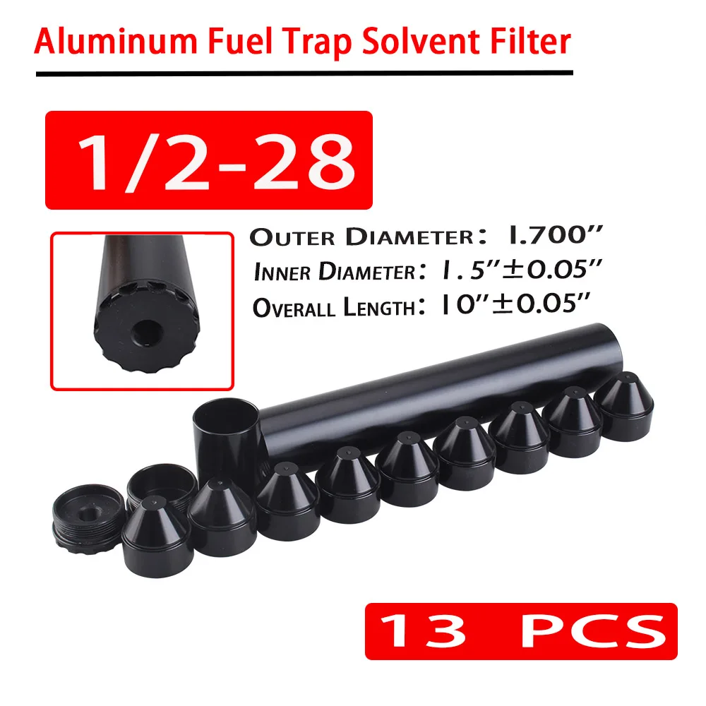 

13Pcs Aluminum Fuel Trap Solvent Filter for NAPA 4003 WIX 24003 Filters